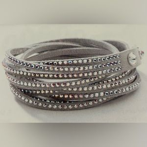 TOUCHSTONE CRYSTAL BY SWAROVSKI WRAP BRACELET